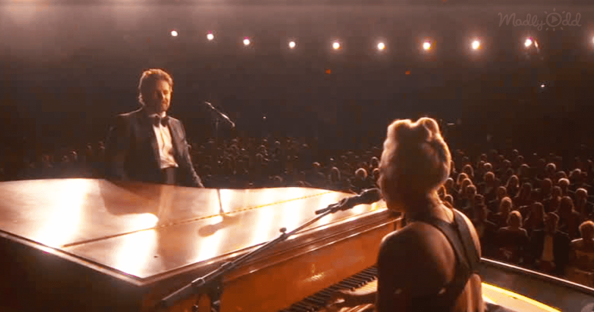 Lady Gaga and Bradley Cooper