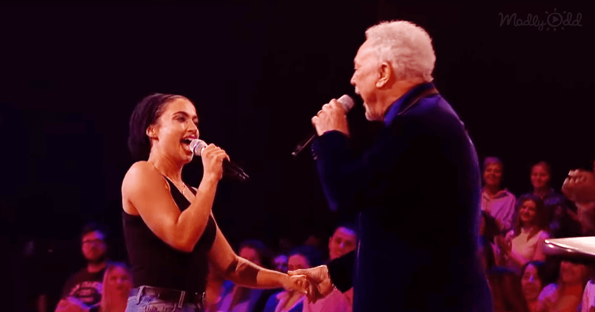 Bethzienna Williams and Tom Jones on The Voice UK