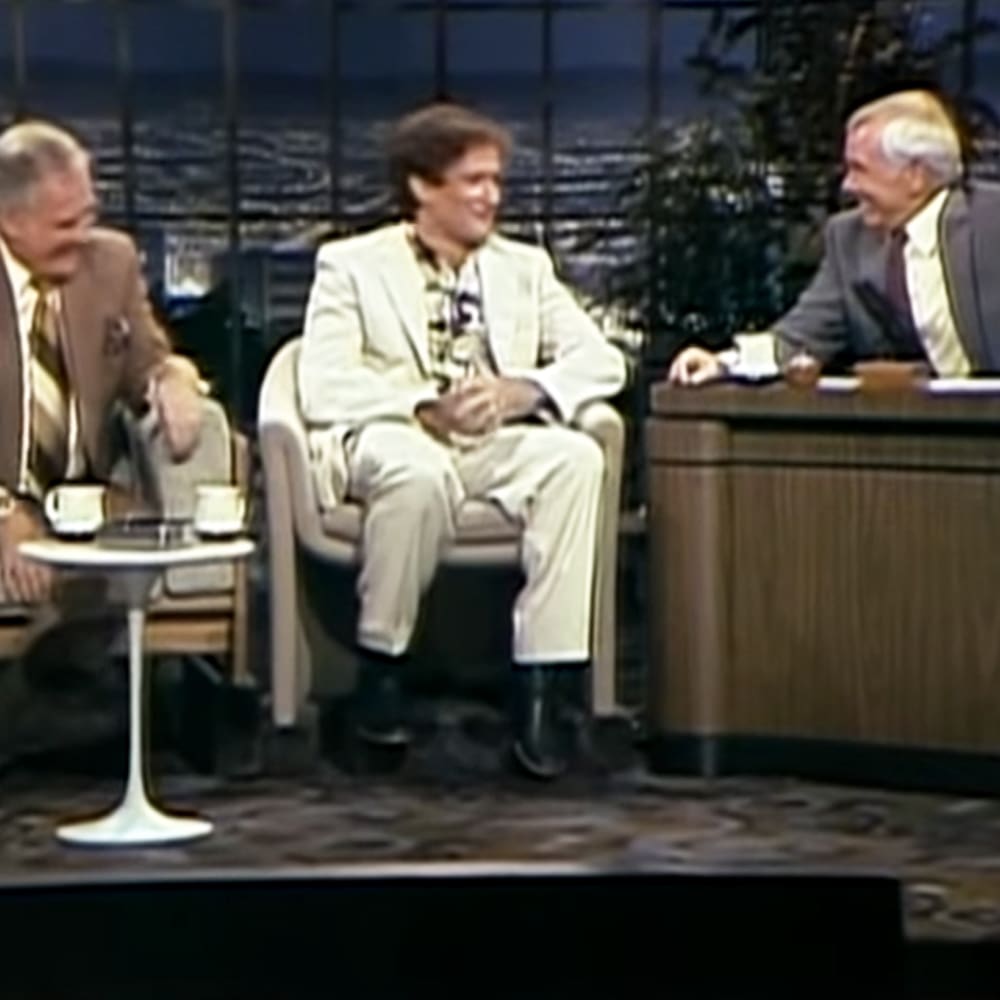 Robin Williams on Johnny Carson's show