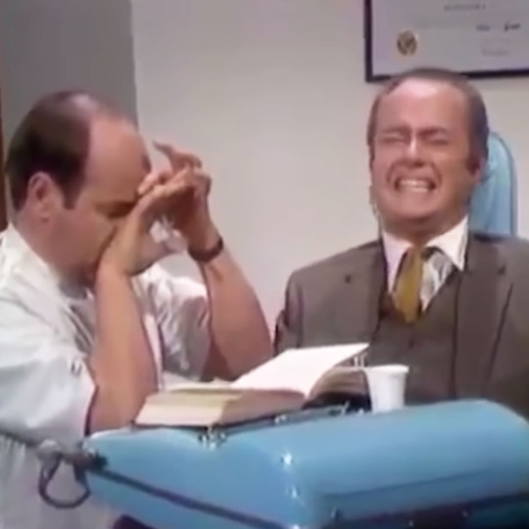 Harvey Korman and Tim Conway