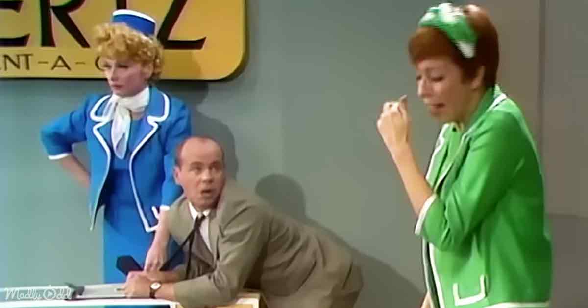 Carol Burnett, Lucille Ball, and Tim Conway