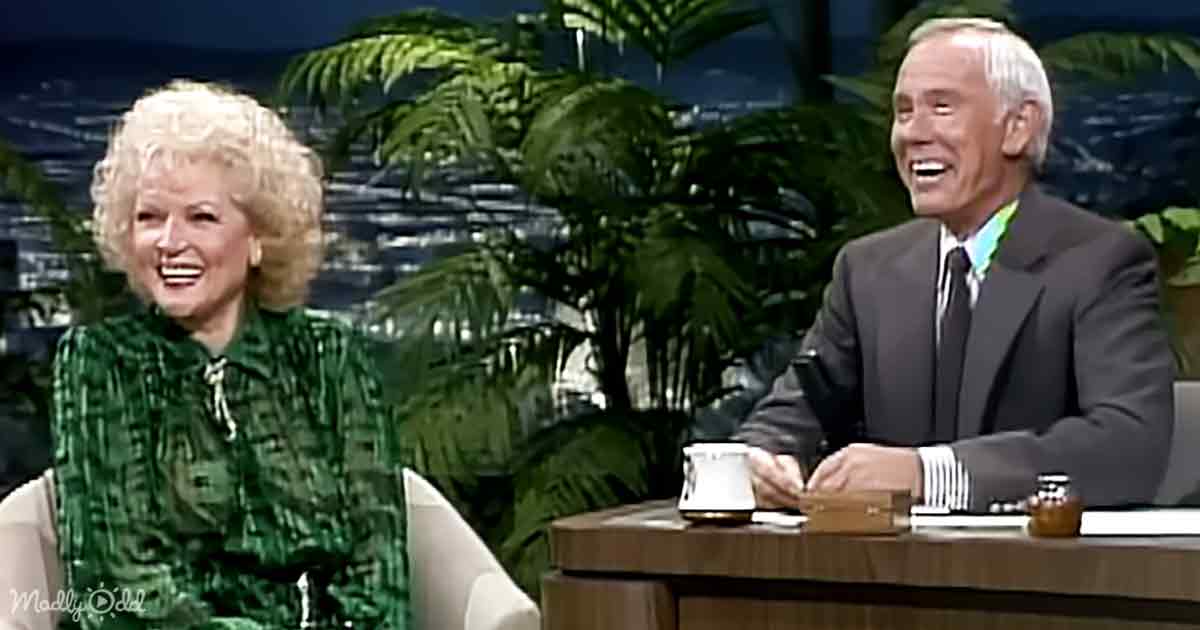 Betty White and Johnny Carson
