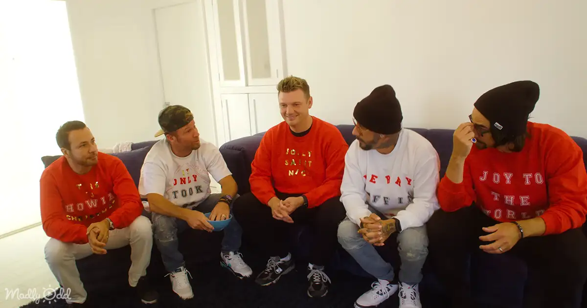 Backstreet Boys spark holiday mischief in ‘A Very Backstreet Christmas ...