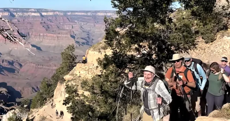 92-Year-Old Sets Record, Completes 24-Mile Grand Canyon Rim-To-Rim On ...